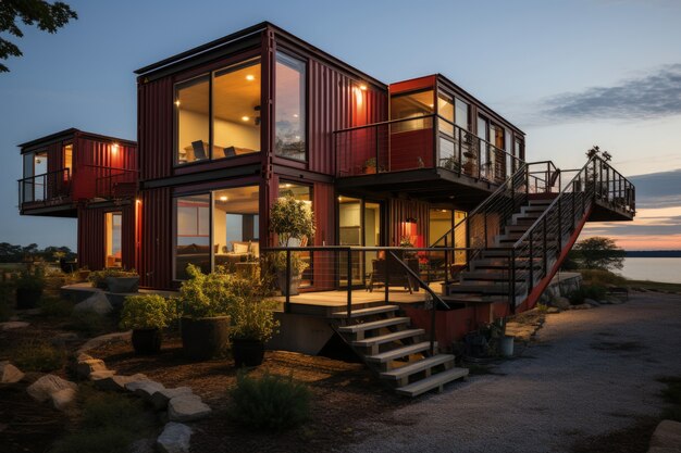 Moderne Containerhäuser und Modulhäuser: Flexible Wohnlösungen für schnelles und kosteneffizientes Bauen